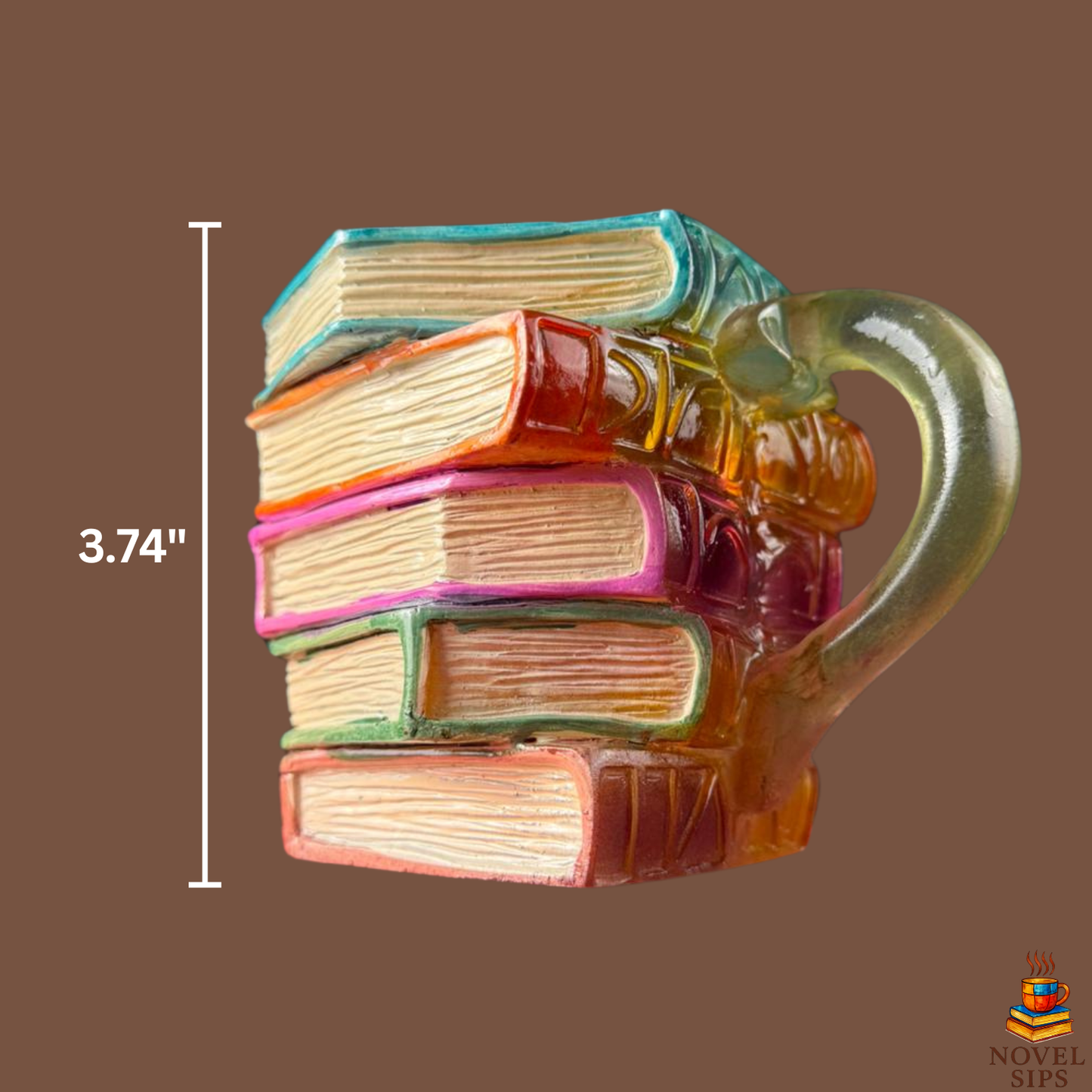 Book Stack Mug