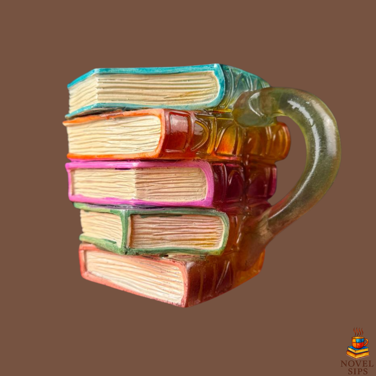 Book Stack Mug